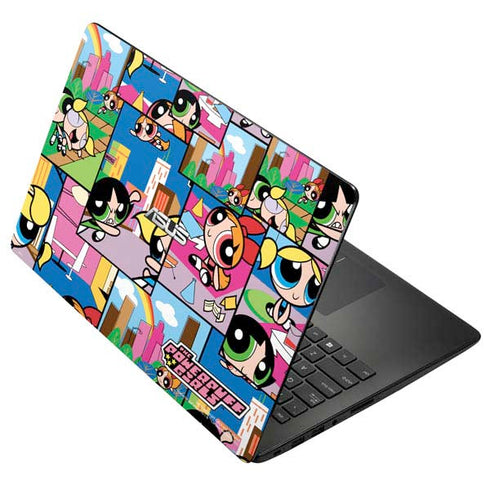 Cartoon Network Powerpuff Girls Patches Asus X502CA 15.6 Skin