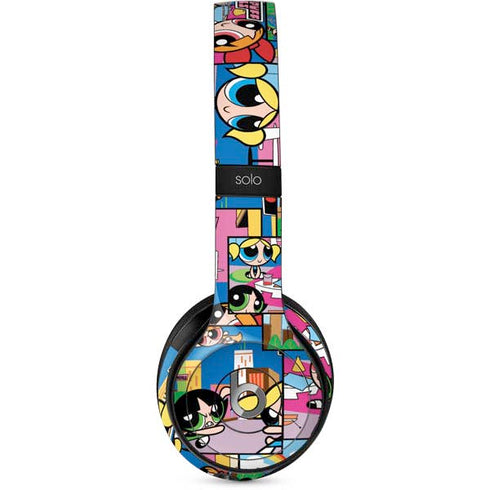 Cartoon Network Powerpuff Girls Patches Beats Solo 2 Wired Skin