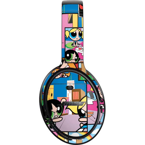 Cartoon Network Powerpuff Girls Patches Bose QuietComfort 35 II Headphones Skin