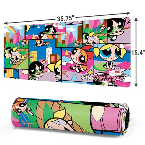 Cartoon Network Powerpuff Girls Patches Gaming Mouse Pad