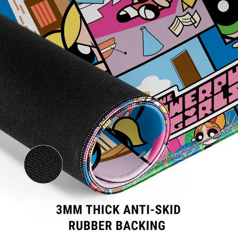 Cartoon Network Powerpuff Girls Patches Gaming Mouse Pad
