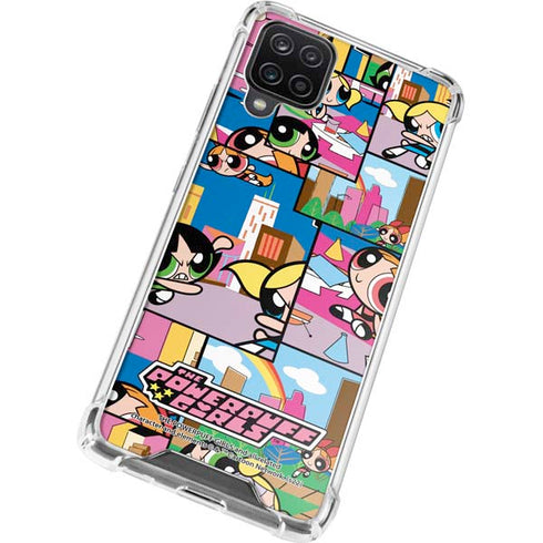 Cartoon Network Powerpuff Girls Patches Galaxy A12 Clear Case