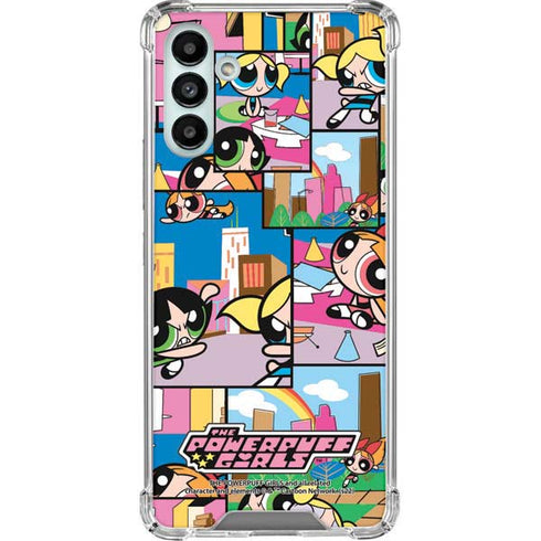 Cartoon Network Powerpuff Girls Patches Galaxy A13 5G Clear Case