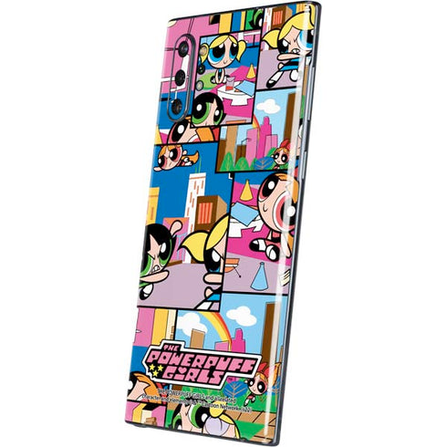 Cartoon Network Powerpuff Girls Patches Galaxy Note 10 Plus Skin