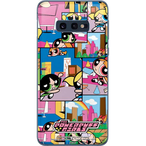 Cartoon Network Powerpuff Girls Patches Galaxy S10e Skin