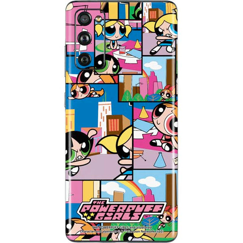 Cartoon Network Powerpuff Girls Patches Galaxy S20 Fan Edition Skin