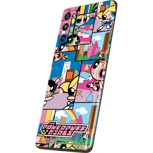 Cartoon Network Powerpuff Girls Patches Galaxy S20 Fan Edition Skin