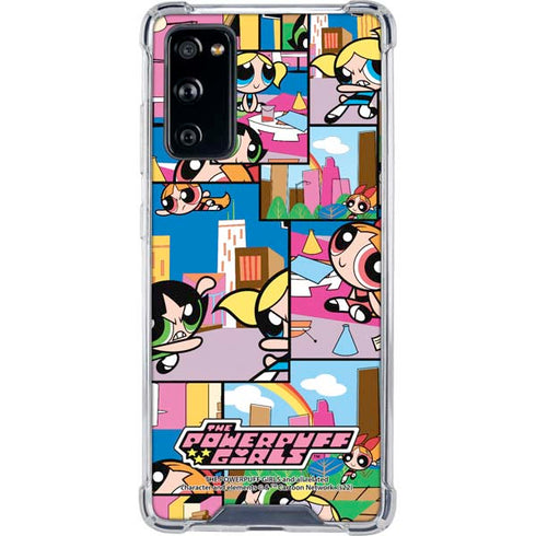 Cartoon Network Powerpuff Girls Patches Galaxy S20 FE Clear Case