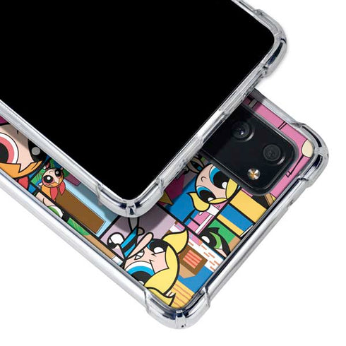 Cartoon Network Powerpuff Girls Patches Galaxy S20 FE Clear Case
