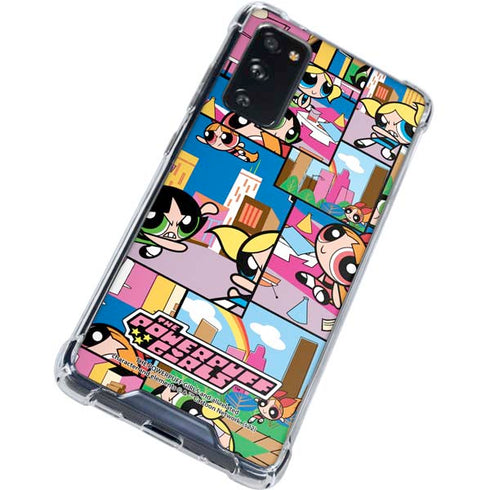 Cartoon Network Powerpuff Girls Patches Galaxy S20 FE Clear Case