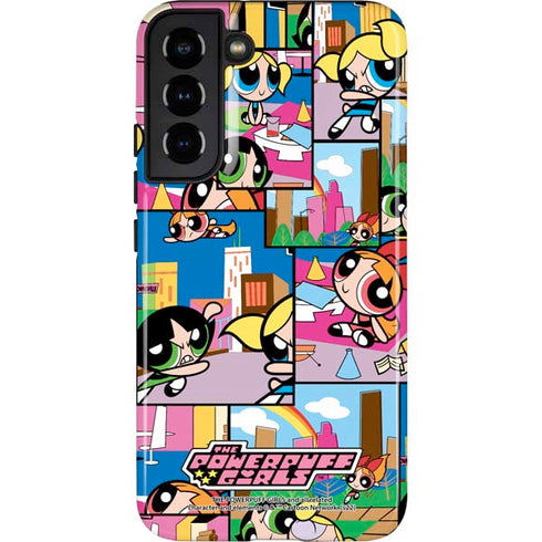 Cartoon Network Powerpuff Girls Patches Galaxy S22 Plus Pro Case