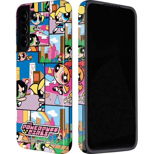 Cartoon Network Powerpuff Girls Patches Galaxy S22 Plus Pro Case