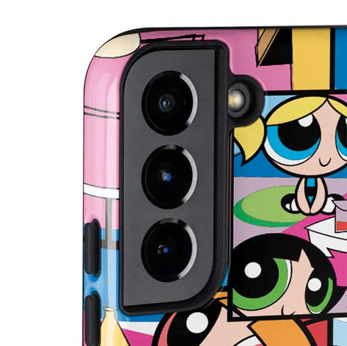 Cartoon Network Powerpuff Girls Patches Galaxy S22 Pro Case