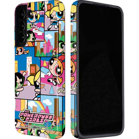 Cartoon Network Powerpuff Girls Patches Galaxy S22 Pro Case