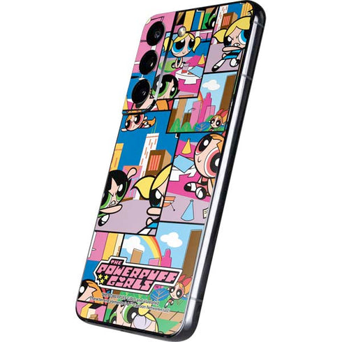Cartoon Network Powerpuff Girls Patches Galaxy S22 Skin