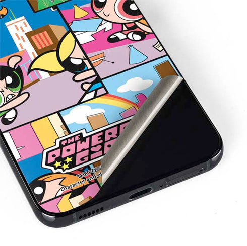 Cartoon Network Powerpuff Girls Patches Galaxy S22 Skin
