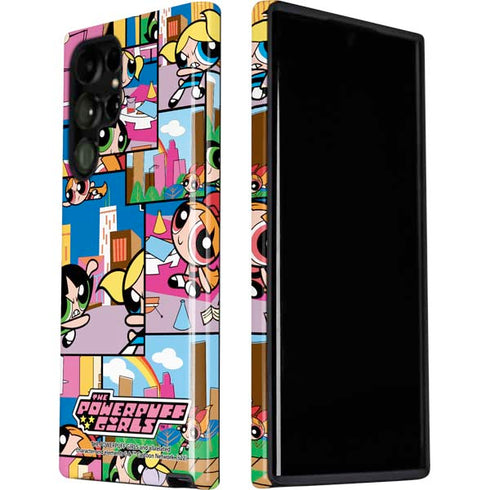 Cartoon Network Powerpuff Girls Patches Galaxy S22 Ultra Pro Case