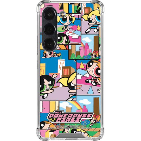 Cartoon Network Powerpuff Girls Patches Galaxy S23 Clear Case