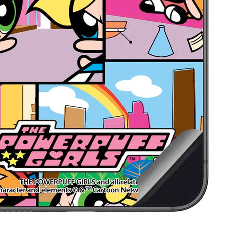 Cartoon Network Powerpuff Girls Patches Galaxy S23 FE Skin