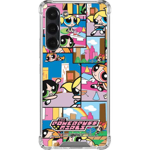Cartoon Network Powerpuff Girls Patches Galaxy S23 Plus Clear Case