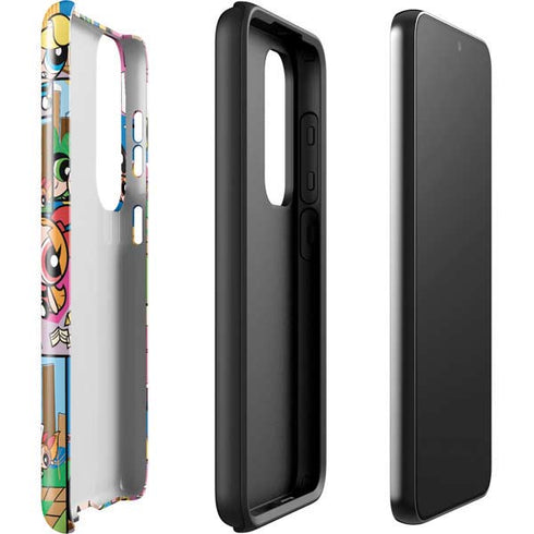 Cartoon Network Powerpuff Girls Patches Galaxy S23 Plus Pro Case