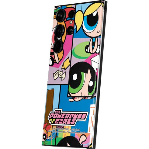 Cartoon Network Powerpuff Girls Patches Galaxy S23 Ultra Skin