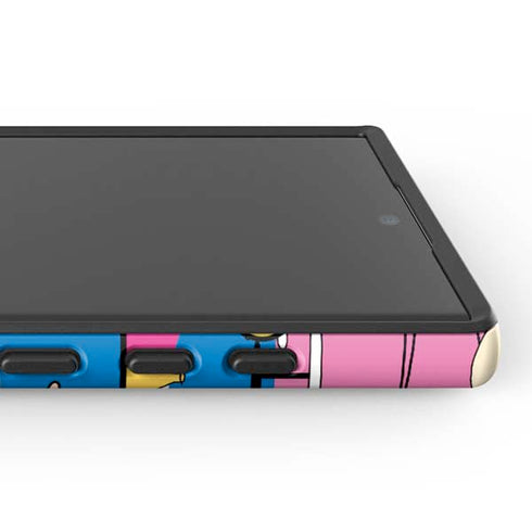 Cartoon Network Powerpuff Girls Patches Galaxy S24 Ultra Impact Case