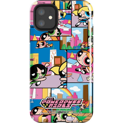Cartoon Network Powerpuff Girls Patches iPhone 11 Impact Case