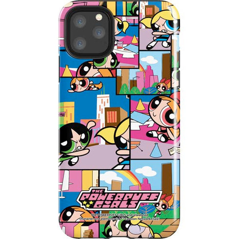 Cartoon Network Powerpuff Girls Patches iPhone 11 Pro Max Impact Case