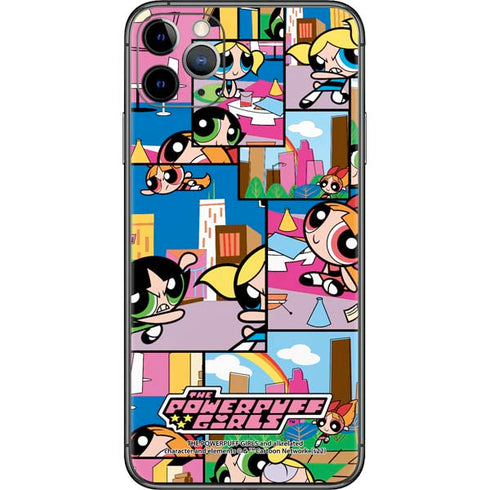 Cartoon Network Powerpuff Girls Patches iPhone 11 Pro Max Skin