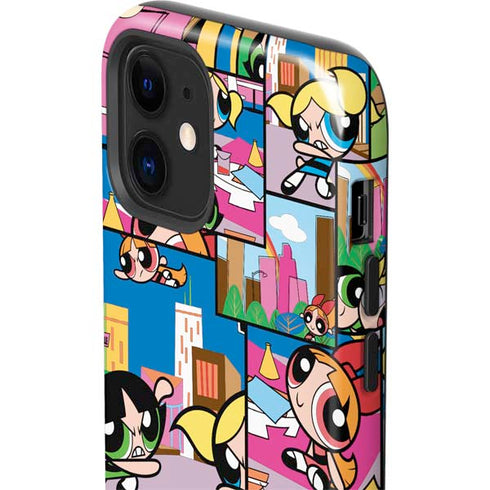 Cartoon Network Powerpuff Girls Patches iPhone 12 Impact Case
