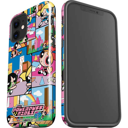 Cartoon Network Powerpuff Girls Patches iPhone 12 Impact Case