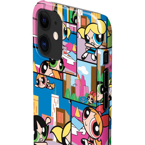 Cartoon Network Powerpuff Girls Patches iPhone 12 Mini Lite Case