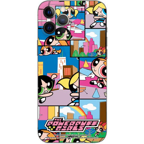 Cartoon Network Powerpuff Girls Patches iPhone 12 Pro Max Skin
