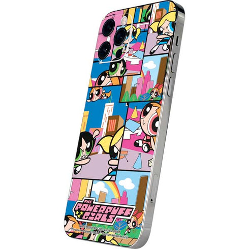 Cartoon Network Powerpuff Girls Patches iPhone 12 Pro Max Skin