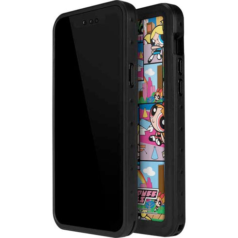 Cartoon Network Powerpuff Girls Patches iPhone 12 Pro Max Waterproof Case