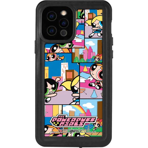 Cartoon Network Powerpuff Girls Patches iPhone 12 Pro Waterproof Case