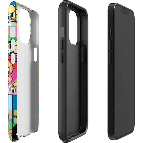 Cartoon Network Powerpuff Girls Patches iPhone 13 Pro Max Impact Case