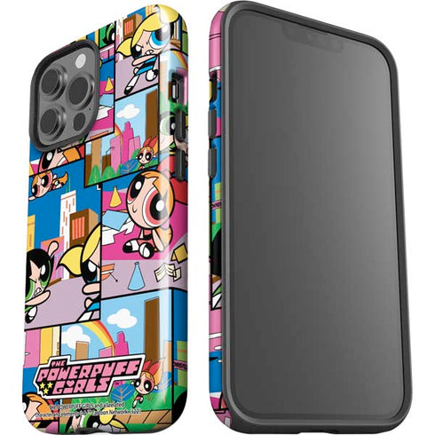 Cartoon Network Powerpuff Girls Patches iPhone 13 Pro Max Impact Case