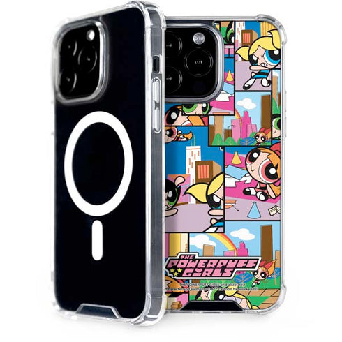 Cartoon Network Powerpuff Girls Patches iPhone 13 Pro Max MagSafe Case