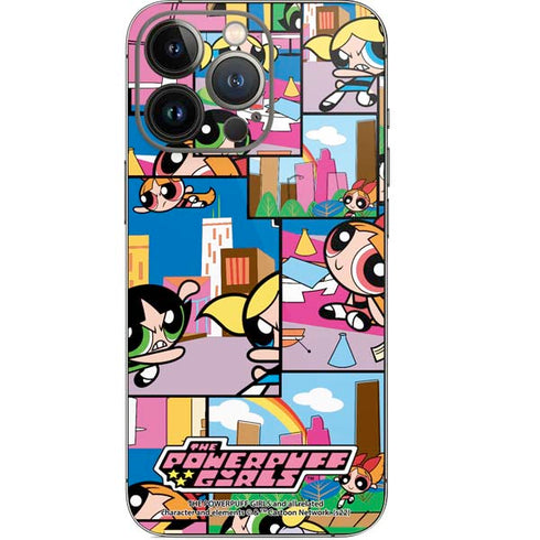 Cartoon Network Powerpuff Girls Patches iPhone 13 Pro Skin