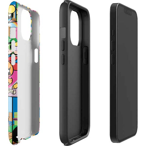 Cartoon Network Powerpuff Girls Patches iPhone 15 Impact Case
