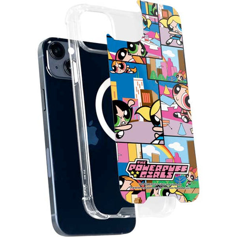 Cartoon Network Powerpuff Girls Patches iPhone 15 Plus MagSafe Case
