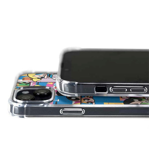 Cartoon Network Powerpuff Girls Patches iPhone 15 Plus MagSafe Case