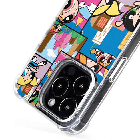 Cartoon Network Powerpuff Girls Patches iPhone 15 Pro Max MagSafe Case