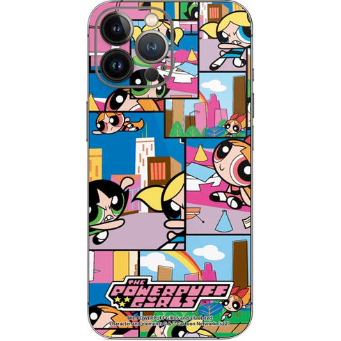 Cartoon Network Powerpuff Girls Patches iPhone 14 Pro Max Skin