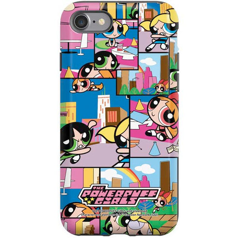 Cartoon Network Powerpuff Girls Patches iPhone SE (2nd & 3rd Gen) Pro Case