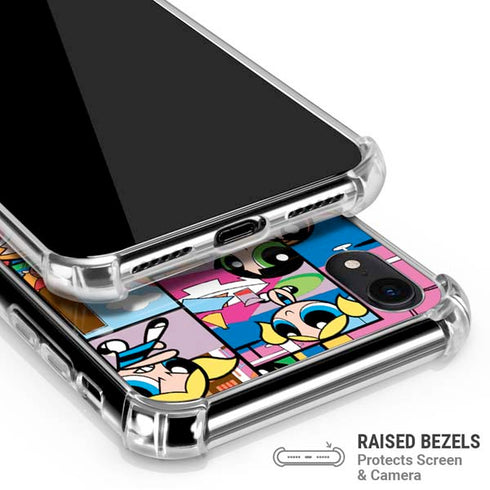 Cartoon Network Powerpuff Girls Patches iPhone XR Clear Case