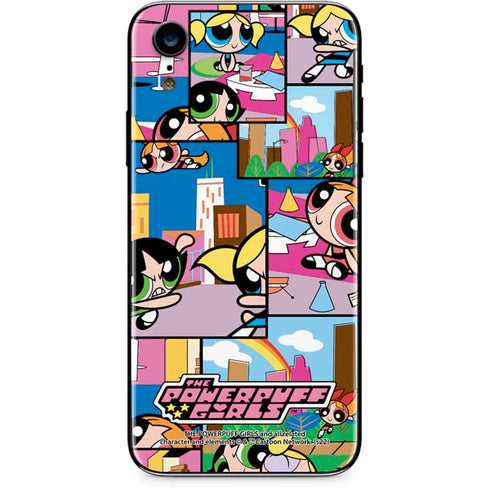 Cartoon Network Powerpuff Girls Patches iPhone XR Skin
