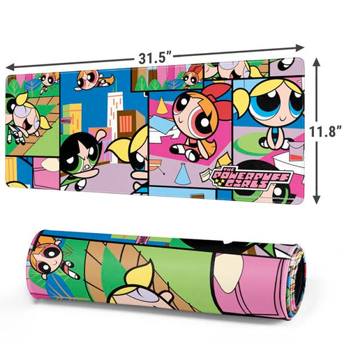Cartoon Network Powerpuff Girls Patches Gaming Mouse Pad